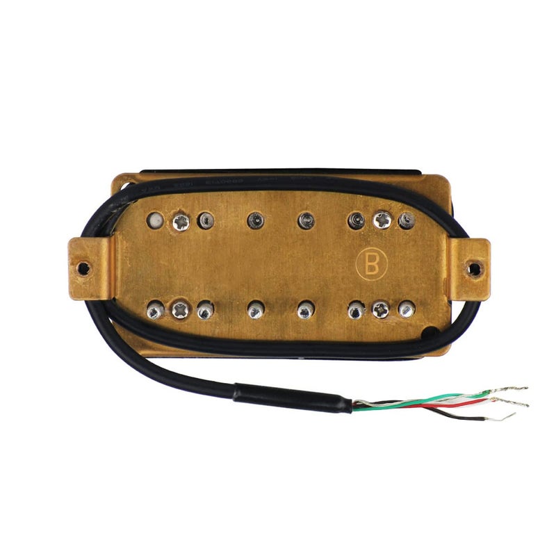 FLEOR Electric Guitar Humbucker Pickups Ceramic Double Coil Guitar Bridge Pickup & Neck Pickups Set-Black - Image 3